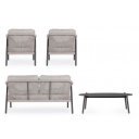 MIRAVET prémium kültéri szett - antracit/taupe