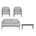 MIRAVET prémium kültéri szett - antracit/taupe