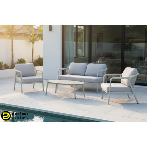 MIRAVET prémium kültéri szett - szürke BIZZOTTO