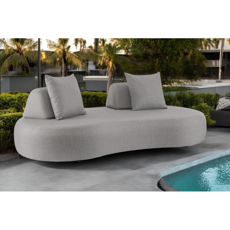 COOPER prémium kültéri kanapé - sötétszürke