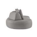 COOPER prémium kültéri kanapé - sötétszürke