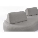 COOPER prémium kültéri kanapé - sötétszürke