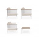 ULISES prémium kültéri szett - fehér/beige