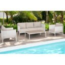 ULISES prémium kültéri szett - fehér/beige