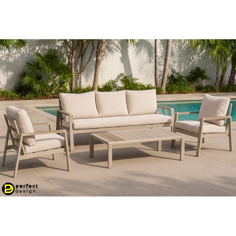 ELNA prémium kültéri szett - taupe