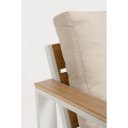 LEANDRO prémium kültéri szett - fehér/beige