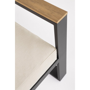 LEANDRO prémium kültéri szett - antracit/beige