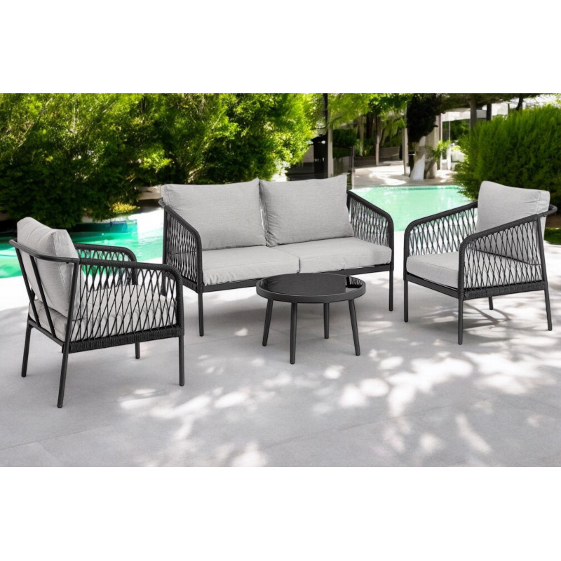 FELIPE prémium kültéri szett - szürke