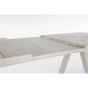 KRION prémium bővíthető kültéri kerámia étkezőasztal - 205-265cm - taupe