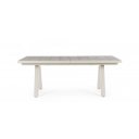 KRION prémium bővíthető kültéri kerámia étkezőasztal - 205-265cm - taupe