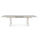 KRION prémium bővíthető kültéri kerámia étkezőasztal - 205-265cm - taupe