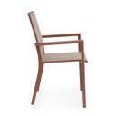 KONNOR prémium kültéri szék - barna