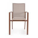 KONNOR prémium kültéri szék - barna