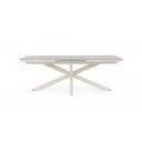 PASCAL prémium bővíthető kültéri étkezőasztal - 200-260cm -szürke