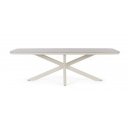 PASCAL prémium kültéri étkezőasztal - 240cm - szürke