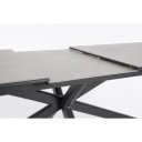 PASCAL prémium bővíthető kültéri étkezőasztal - 200-260cm - antracit