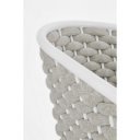 MARGALIDA exkluzív kültéri szék - szürke/fehér