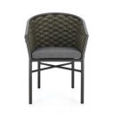 MARGALIDA exkluzív kültéri szék - zöld/antracit