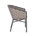 MARGALIDA exkluzív kültéri szék - khaki/antracit