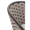 MARGALIDA exkluzív kültéri szék - khaki/antracit