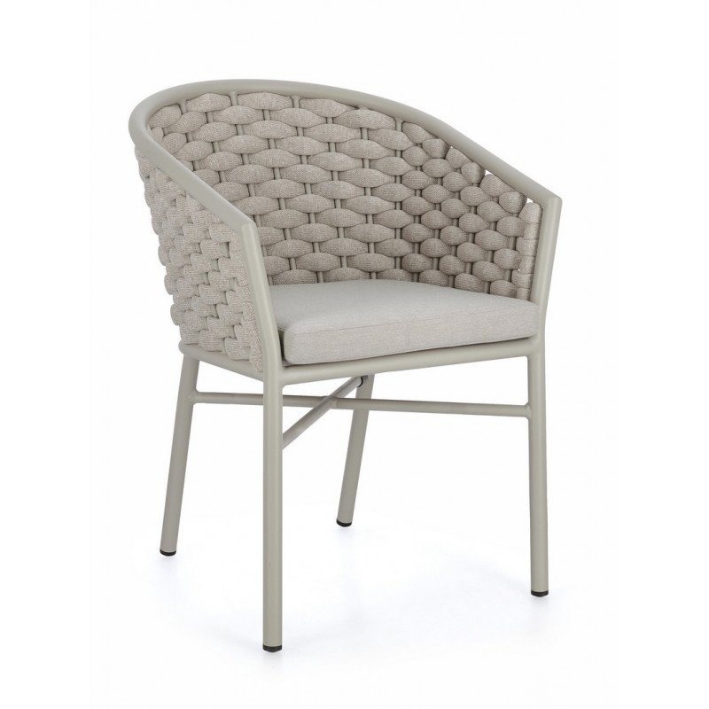 MARGALIDA exkluzív kültéri szék - taupe