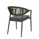 MILLOR exkluzív kültéri szék - zöld/antracit