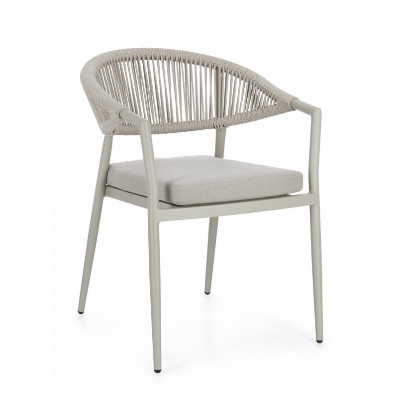 MILLOR exkluzív kültéri szék - taupe