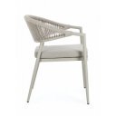 MILLOR exkluzív kültéri szék - taupe