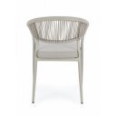 MILLOR exkluzív kültéri szék - taupe