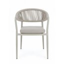 MILLOR exkluzív kültéri szék - taupe