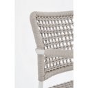 RADA modern kültéri szék - szürke/fehér