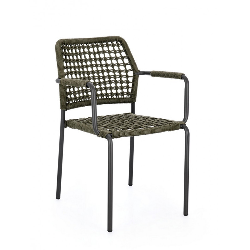 RADA modern kültéri szék - zöld/antracit