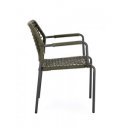 RADA modern kültéri szék - zöld/antracit