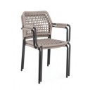 RADA modern kültéri szék - khaki/antracit