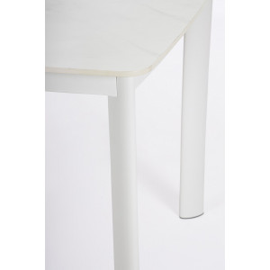 ALORCA prémium kültéri kő étkezőasztal - 180cm - fehér