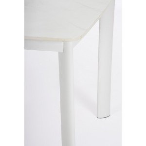 ALORCA prémium kültéri kő étkezőasztal - 180cm - fehér