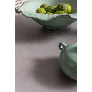 ALORCA prémium kültéri kő étkezőasztal - 180cm - taupe