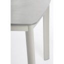 ALORCA prémium kültéri kő étkezőasztal - 180cm - taupe