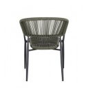 GAIDA modern kültéri szék - zöld/antracit