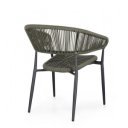 GAIDA modern kültéri szék - zöld/antracit