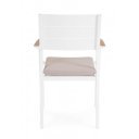 ZELMAR prémium kültéri szék - fehér