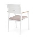 ZELMAR prémium kültéri szék - fehér