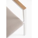 ZELMAR prémium kültéri szék - fehér