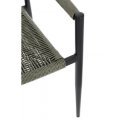 JAINA modern kültéri szék - zöld/antracit