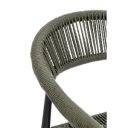 JAINA modern kültéri szék - zöld/antracit