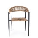 JAINA modern kültéri szék - beige/antracit