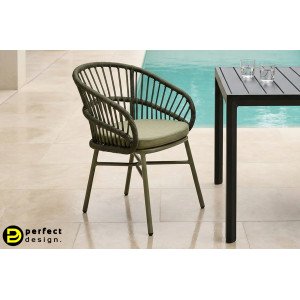 OLIVEDAS exkluzív kültéri szék - zöld BIZZOTTO