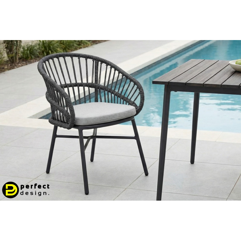 OLIVEDAS exkluzív kültéri szék - szürke