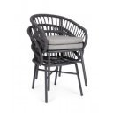 OLIVEDAS exkluzív kültéri szék - szürke