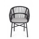 OLIVEDAS exkluzív kültéri szék - szürke